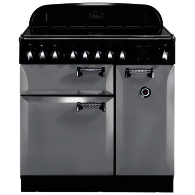 Rangemaster Elan 90cm Electric Ceramic 100690  Range Cooker in Royal Pearl with Ceramic Hob